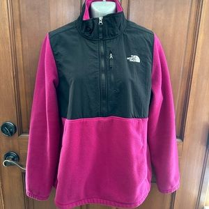 The North Face 1/2 zip fleece pullover